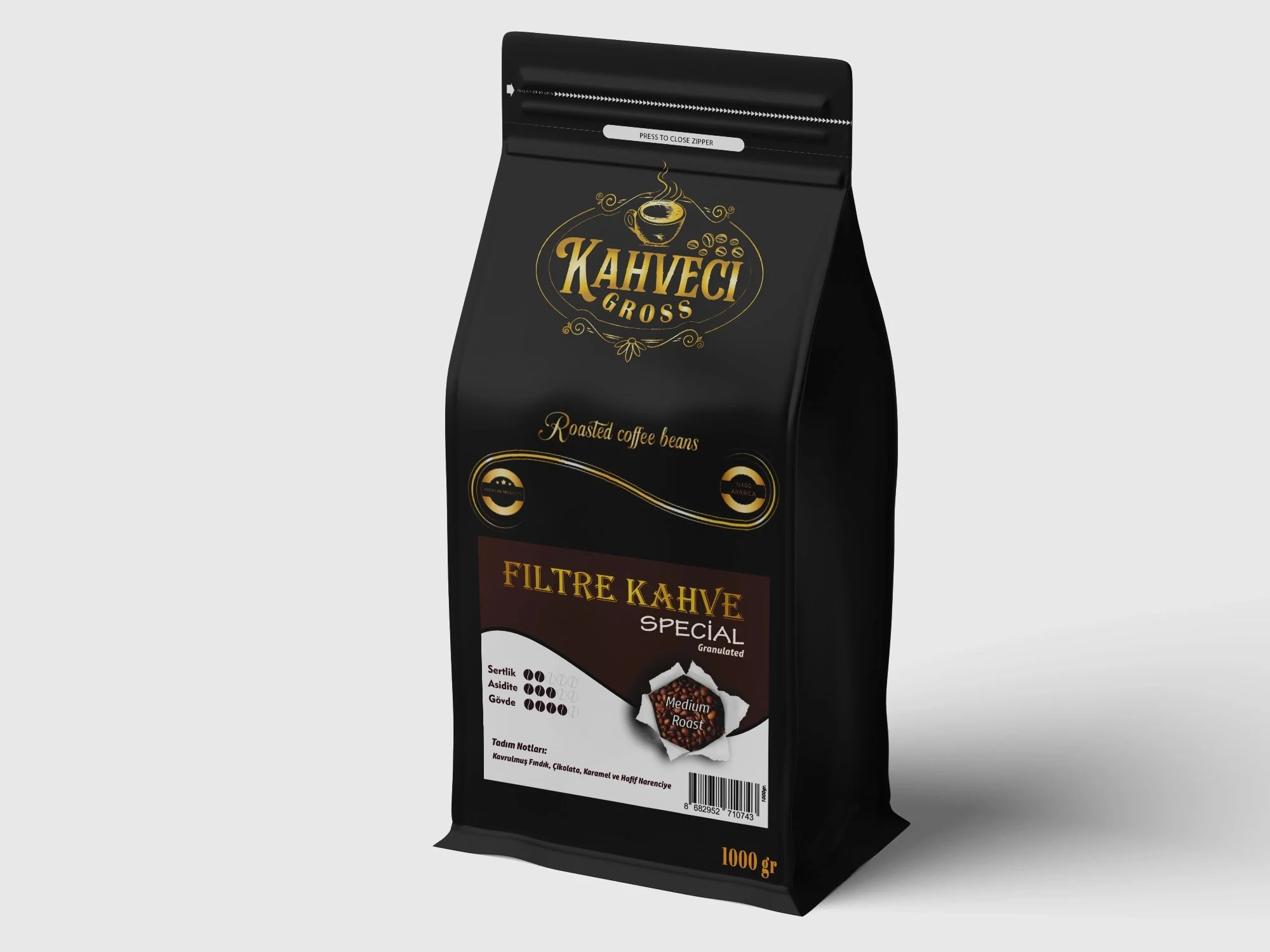 Filtre Kahve Öğütülmüş Spaciel 1000gr.