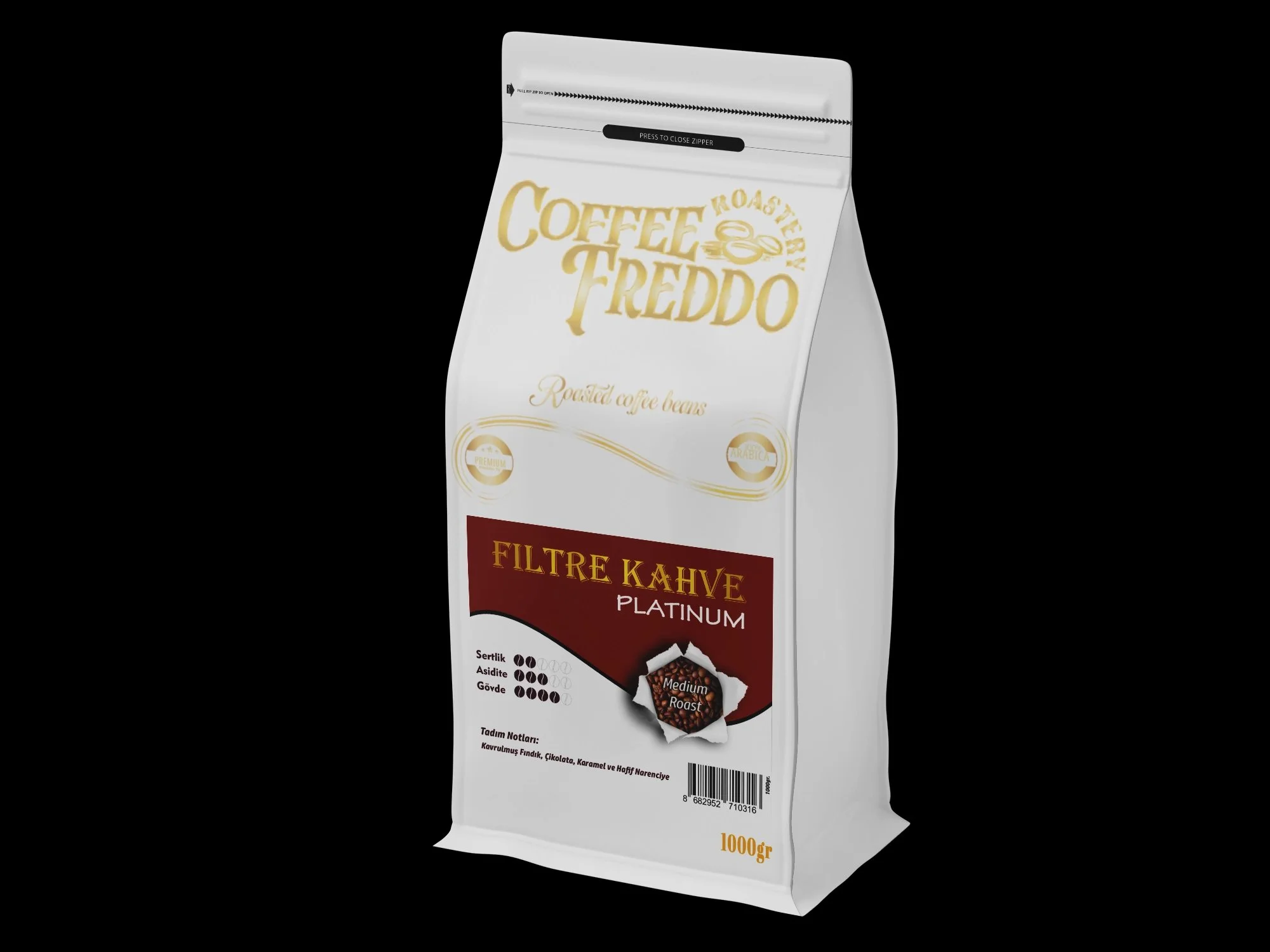 Coffee Freddo Filtre Kahve Platinum 1000 gr.